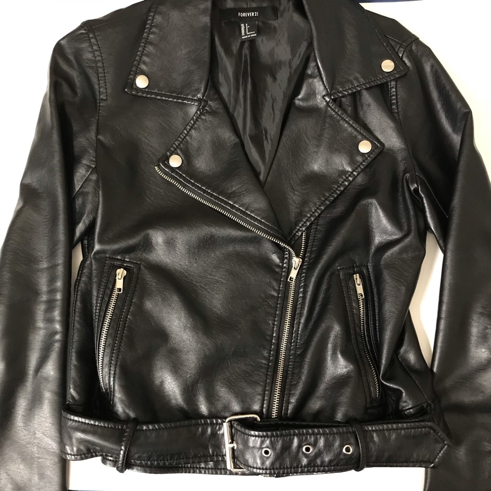 Forever 21 leather jacket